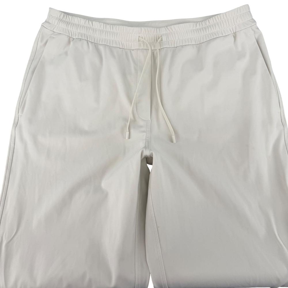 Lululemon Stretch High-Rise Wide-Leg Pant Bone White LW5FZRS Womens Size L